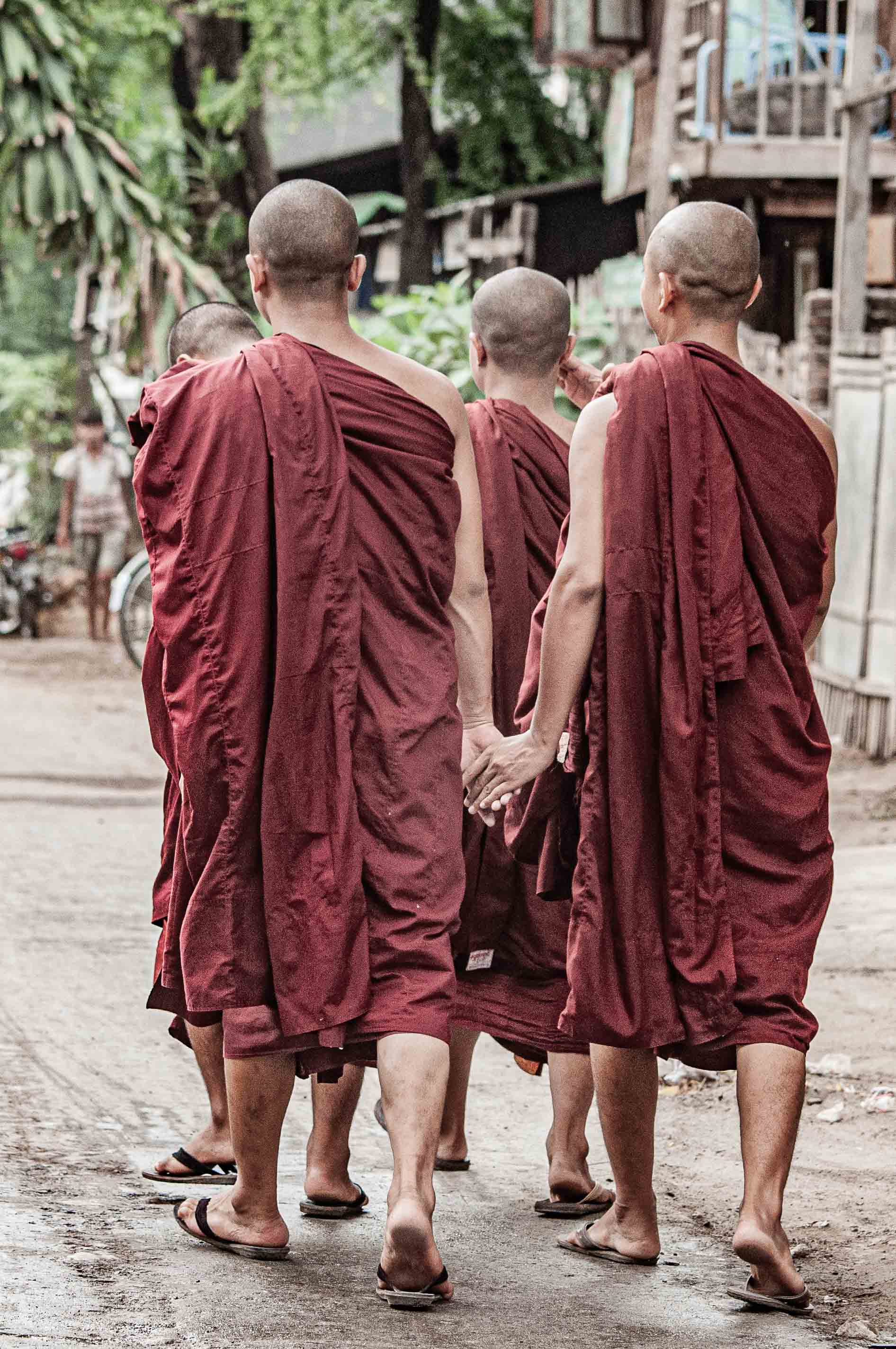 Buddhistische Mönche