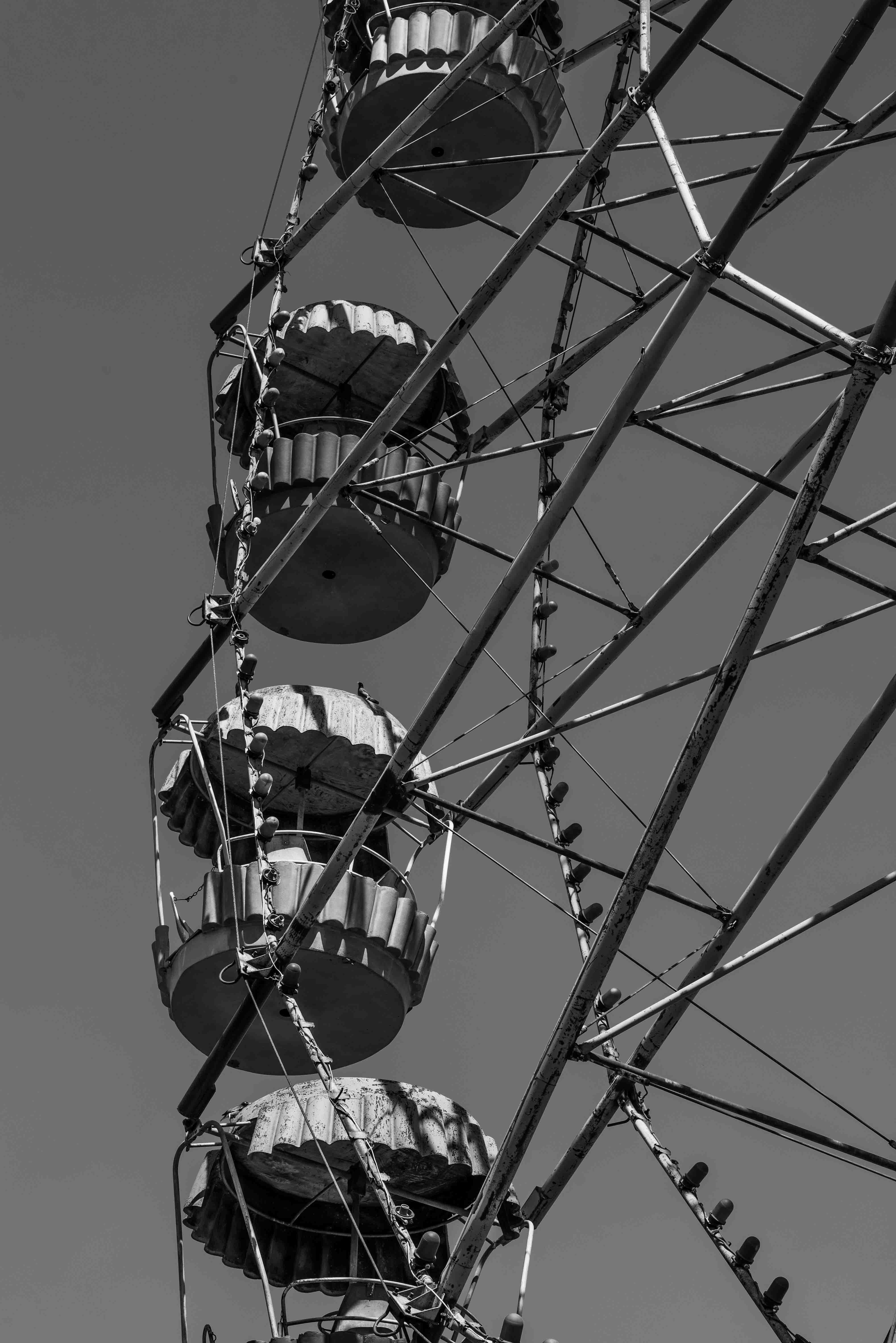 Altes Riesenrad in Uzbekistan