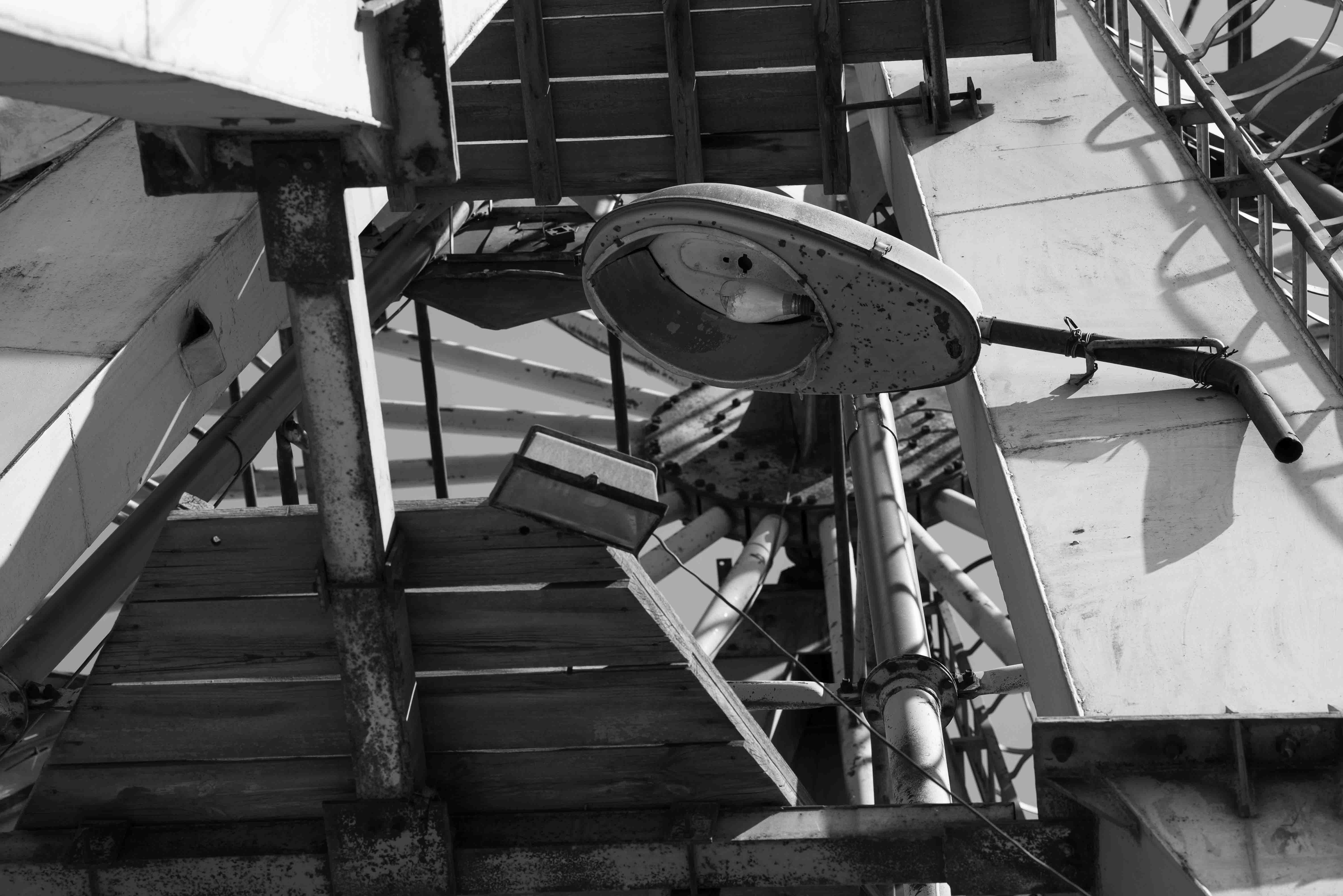 Altes Riesenrad in Uzbekistan