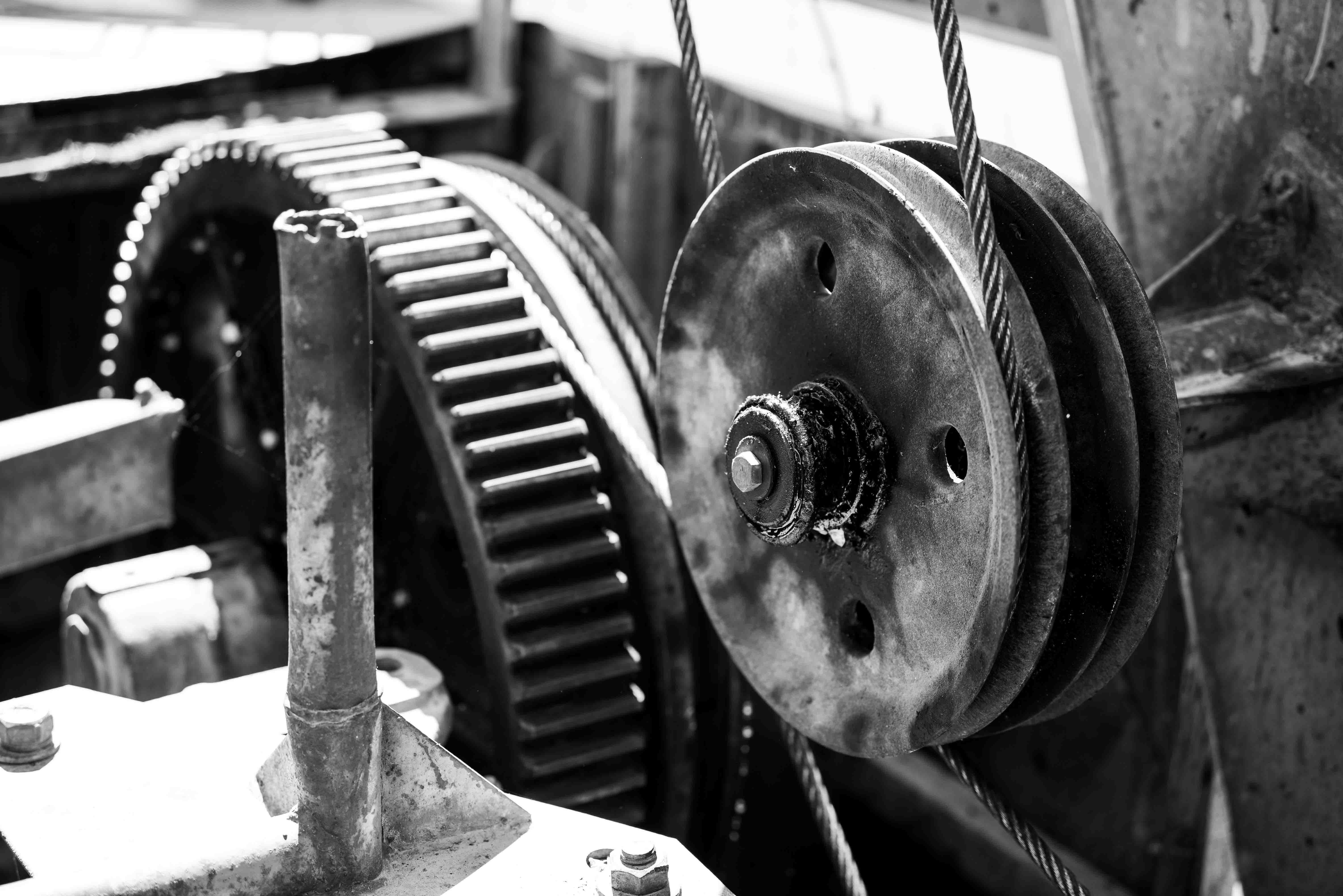 Altes Riesenrad in Uzbekistan