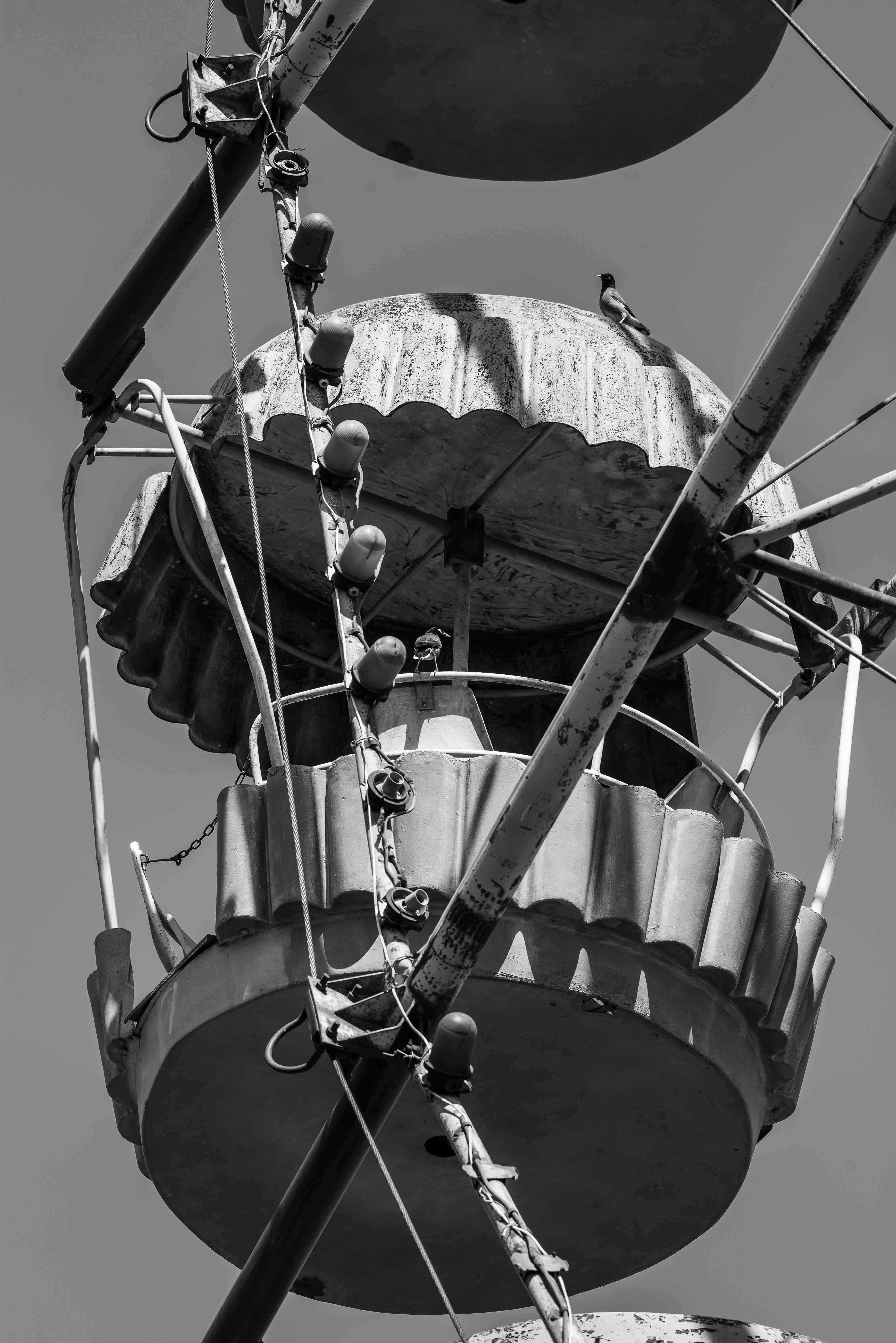 Altes Riesenrad in Uzbekistan