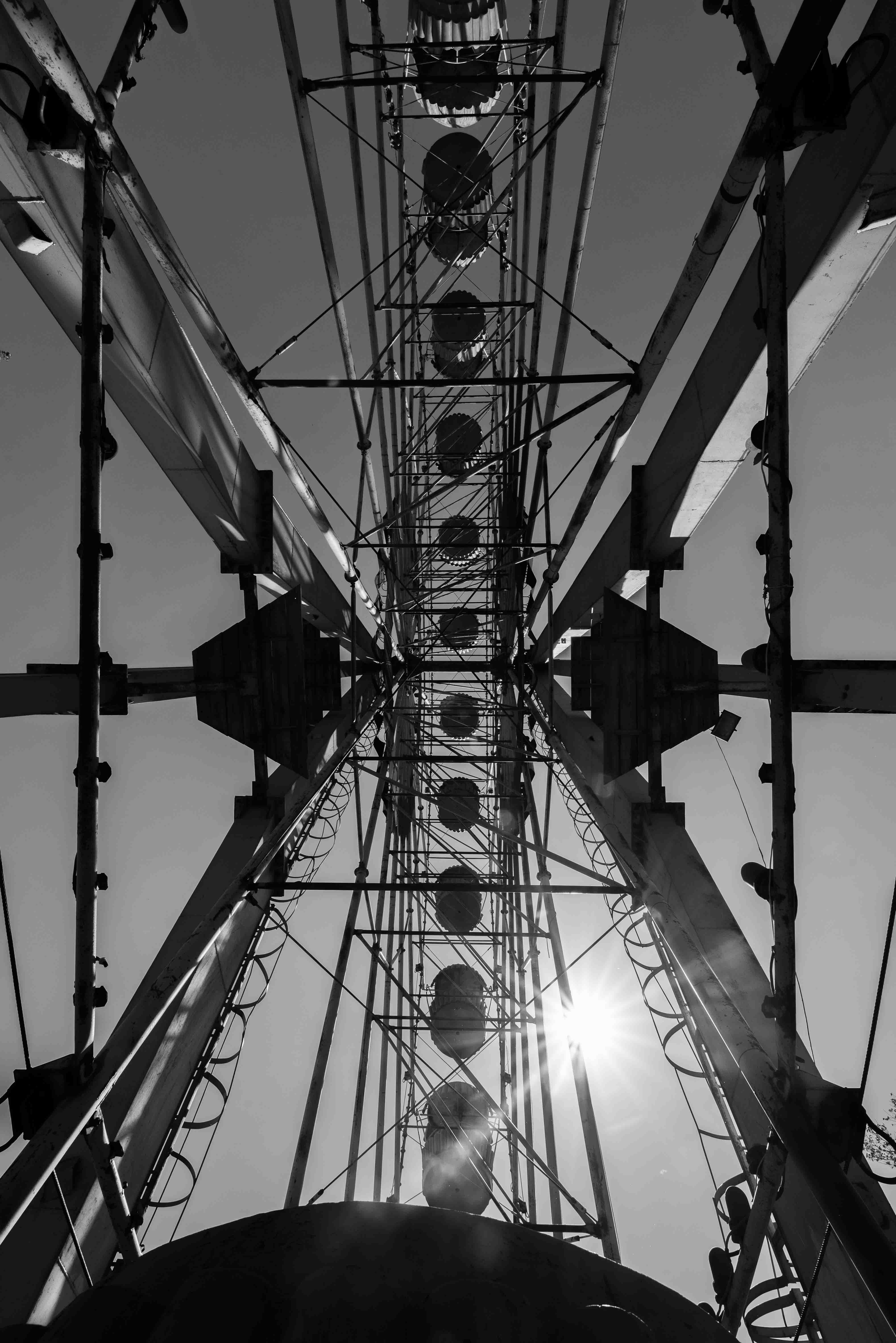 Altes Riesenrad in Uzbekistan