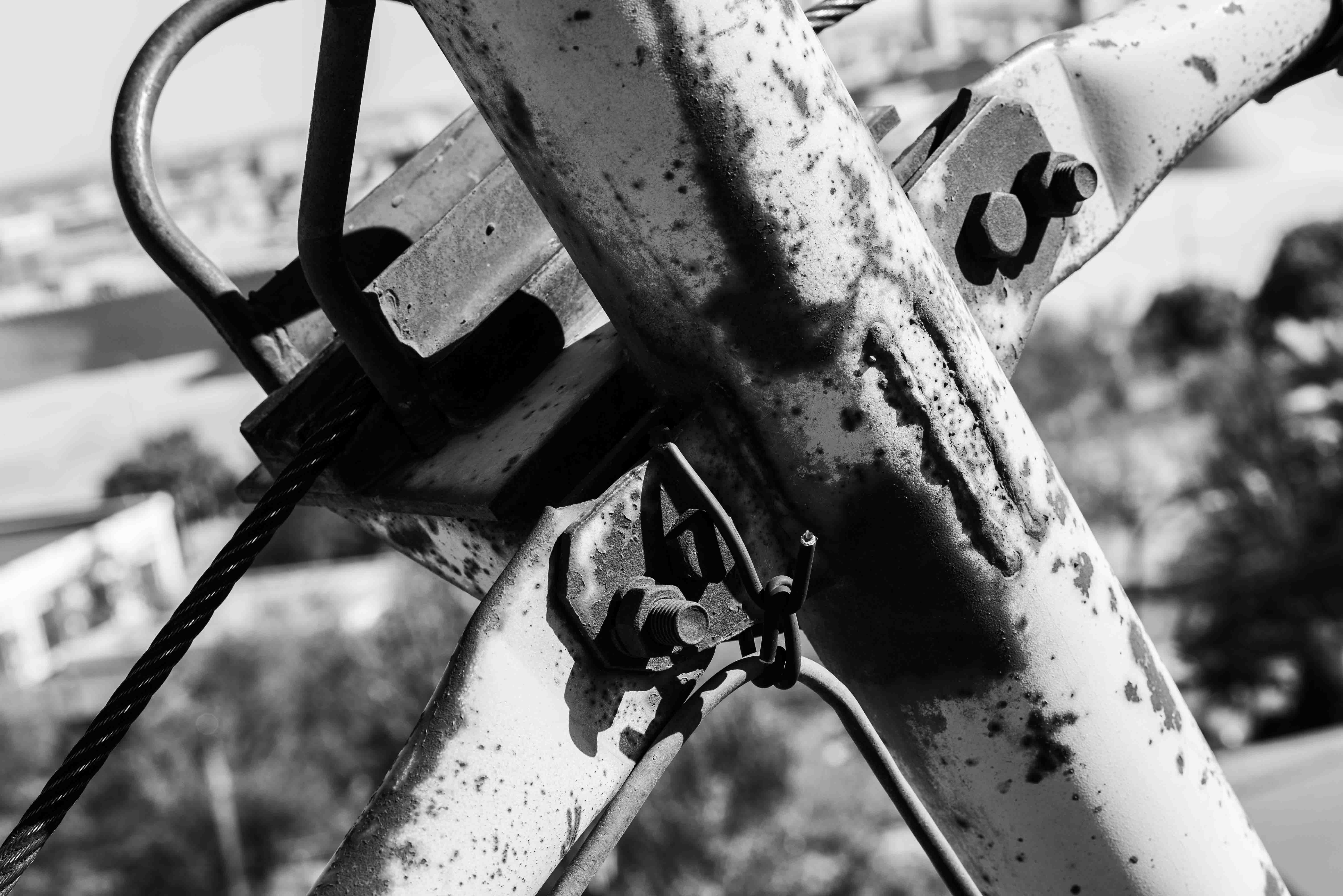 Altes Riesenrad in Uzbekistan
