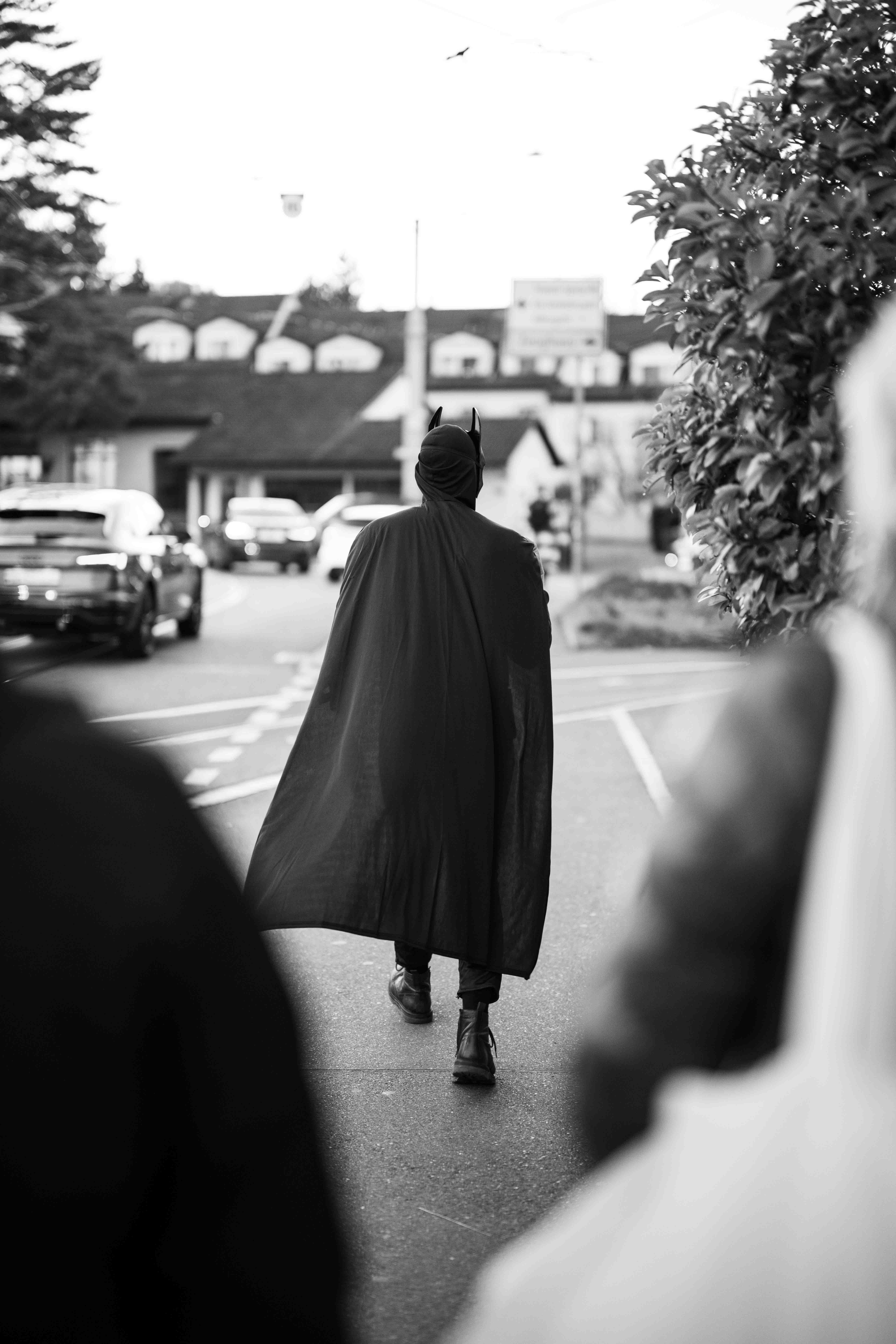 Batman auf der Straße