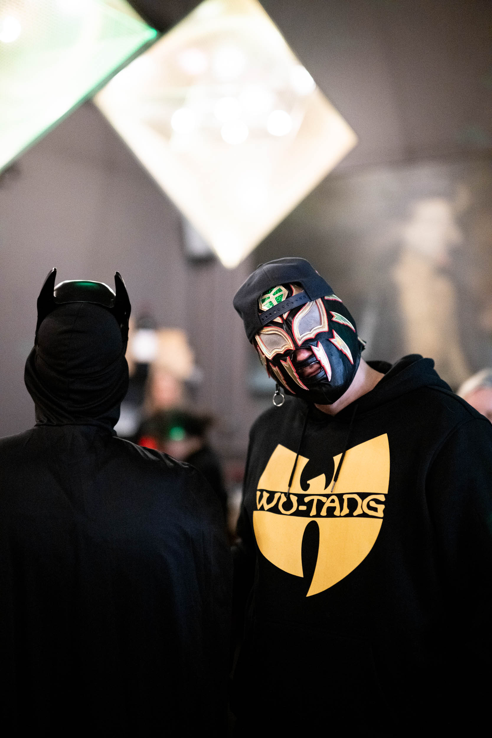 Mexikanischer Wrestler & Batman