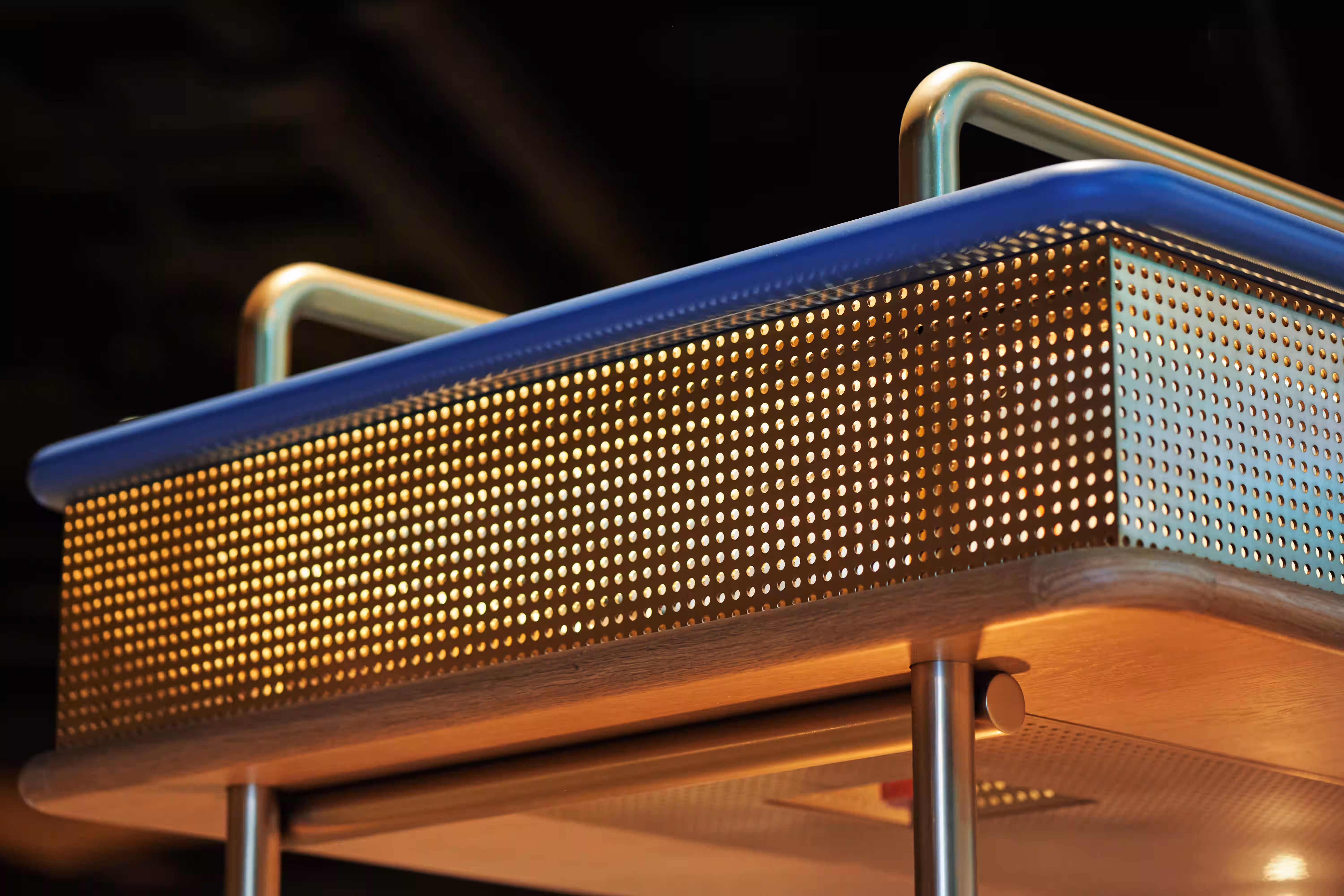 Mian Cart Noodle Bar alternative interior photograph at Studio City Macau capturing the atmospheric dining space with cart noodle bar energy