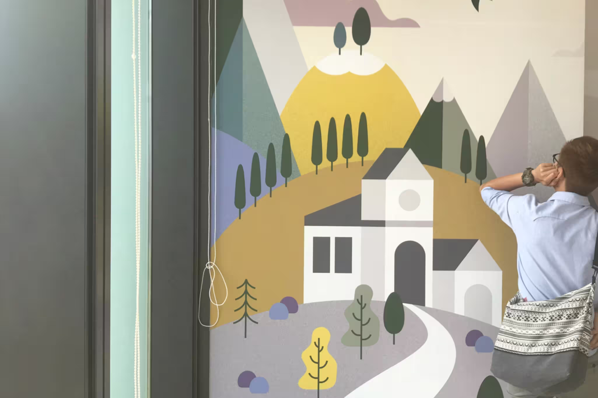 Construction progress photograph of L'Occitane Asia headquarters showing on-site fitout works nearing completion at K11 Atelier Hong Kong