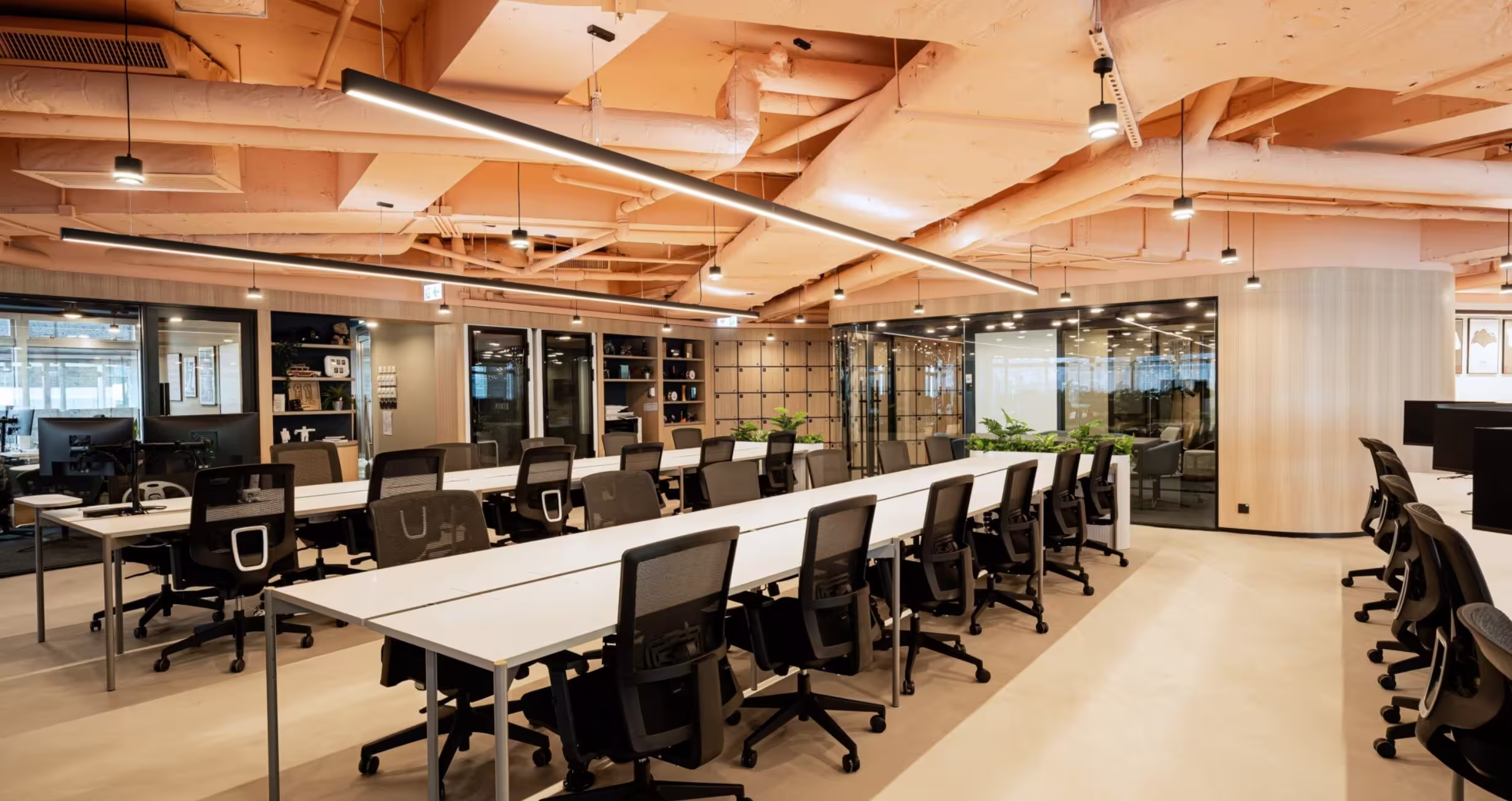 Assembly Global office external common area or lift lobby in Sheung Wan Hong Kong showing the building context