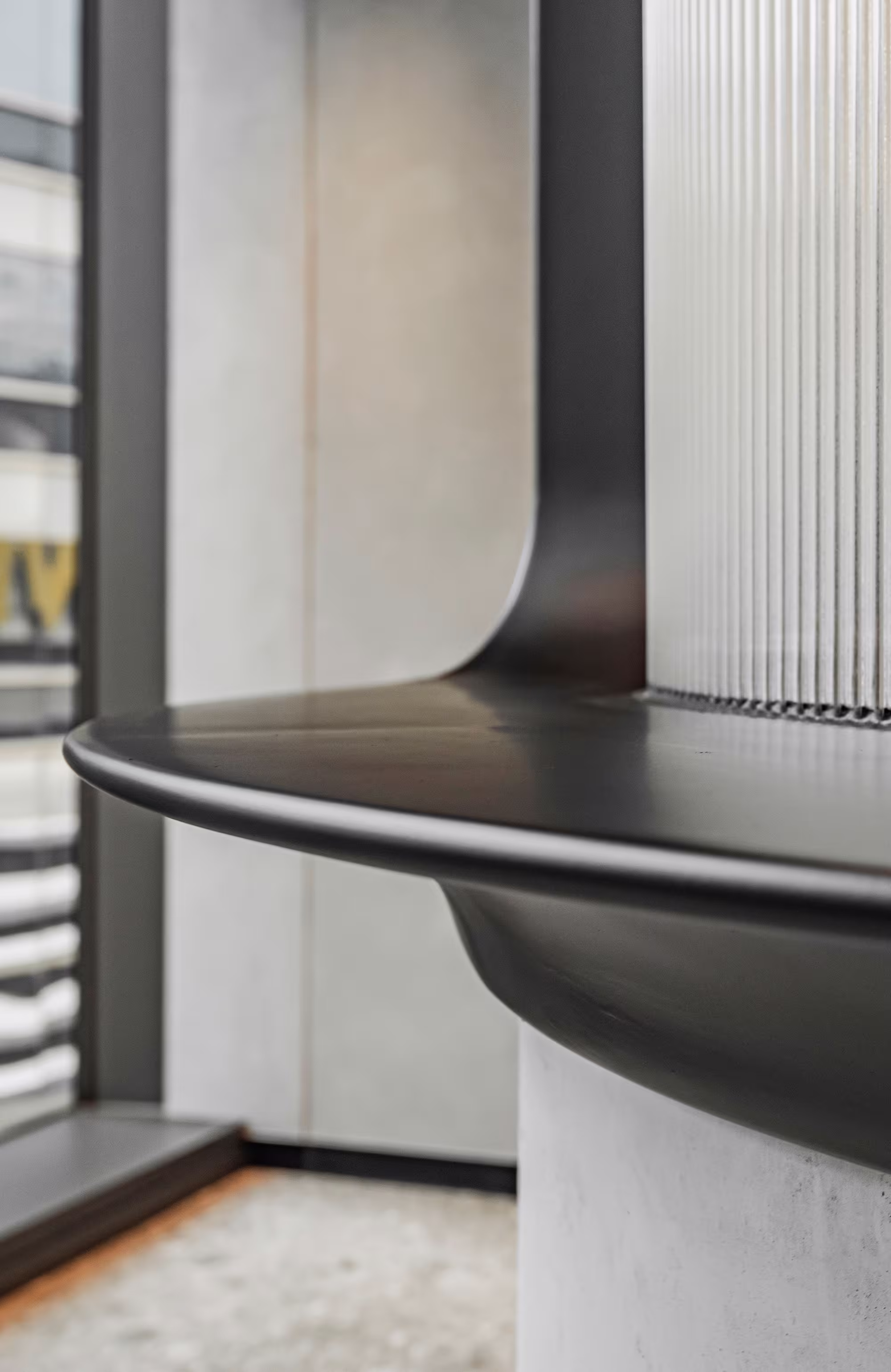 LFCH headquarters pantry and social area in Sheung Wan Hong Kong with staff kitchen amenities and informal seating