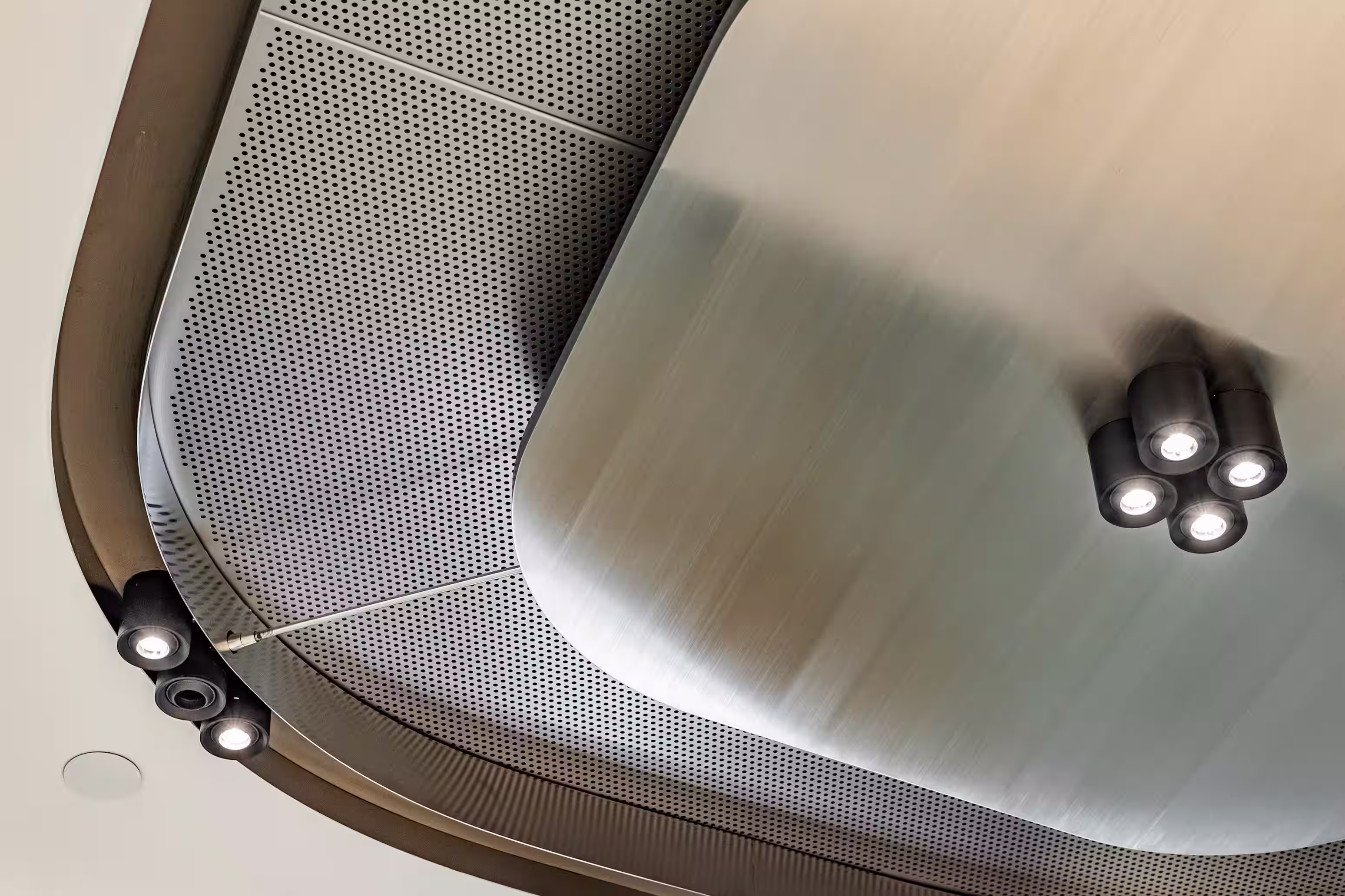 LFCH headquarters workstation area in Sheung Wan Hong Kong with sit-stand desks and task lighting
