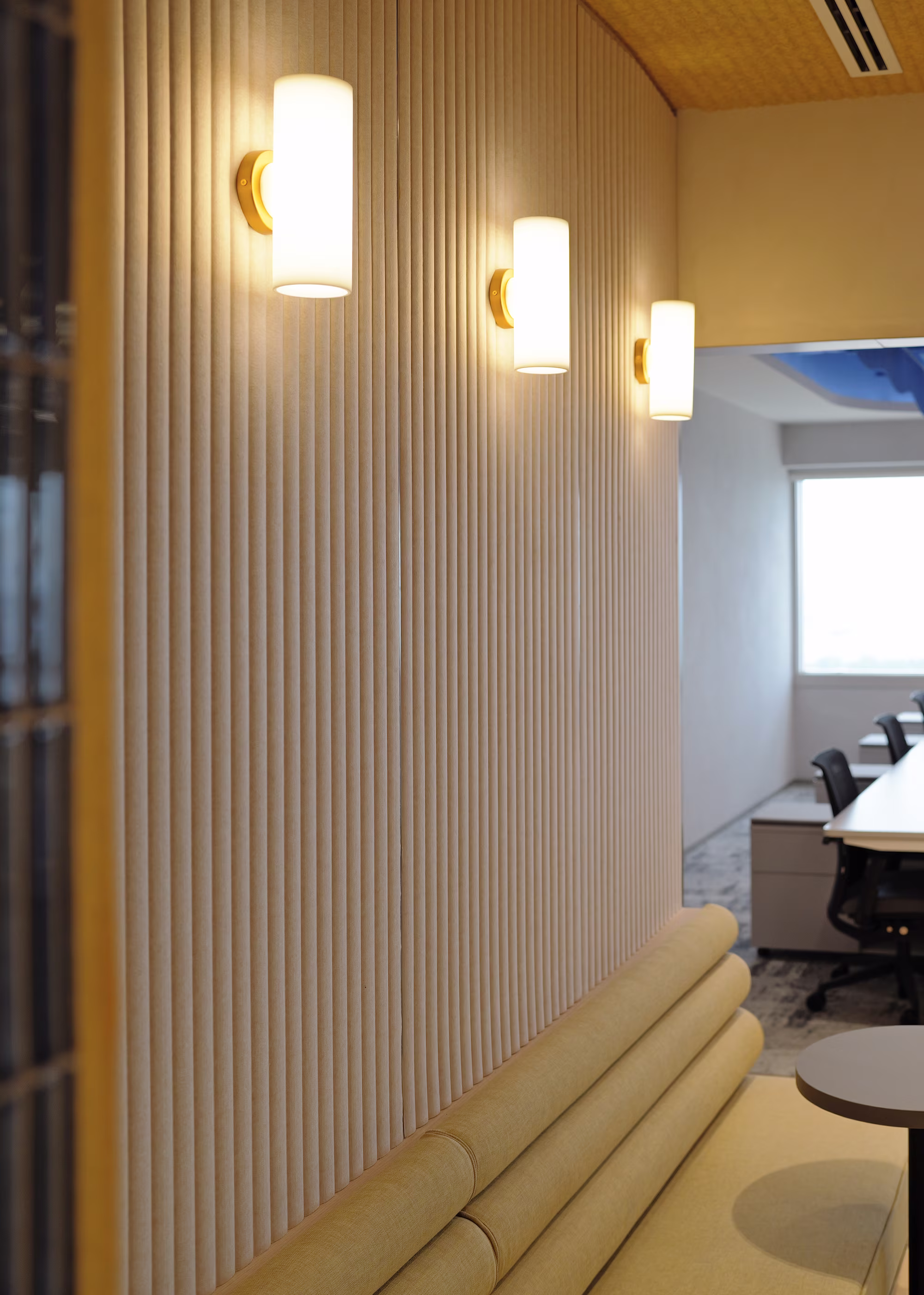 Eastern Pacific Shipping meeting area at Millenia Tower Singapore with collaborative workspace furniture and glass partitions