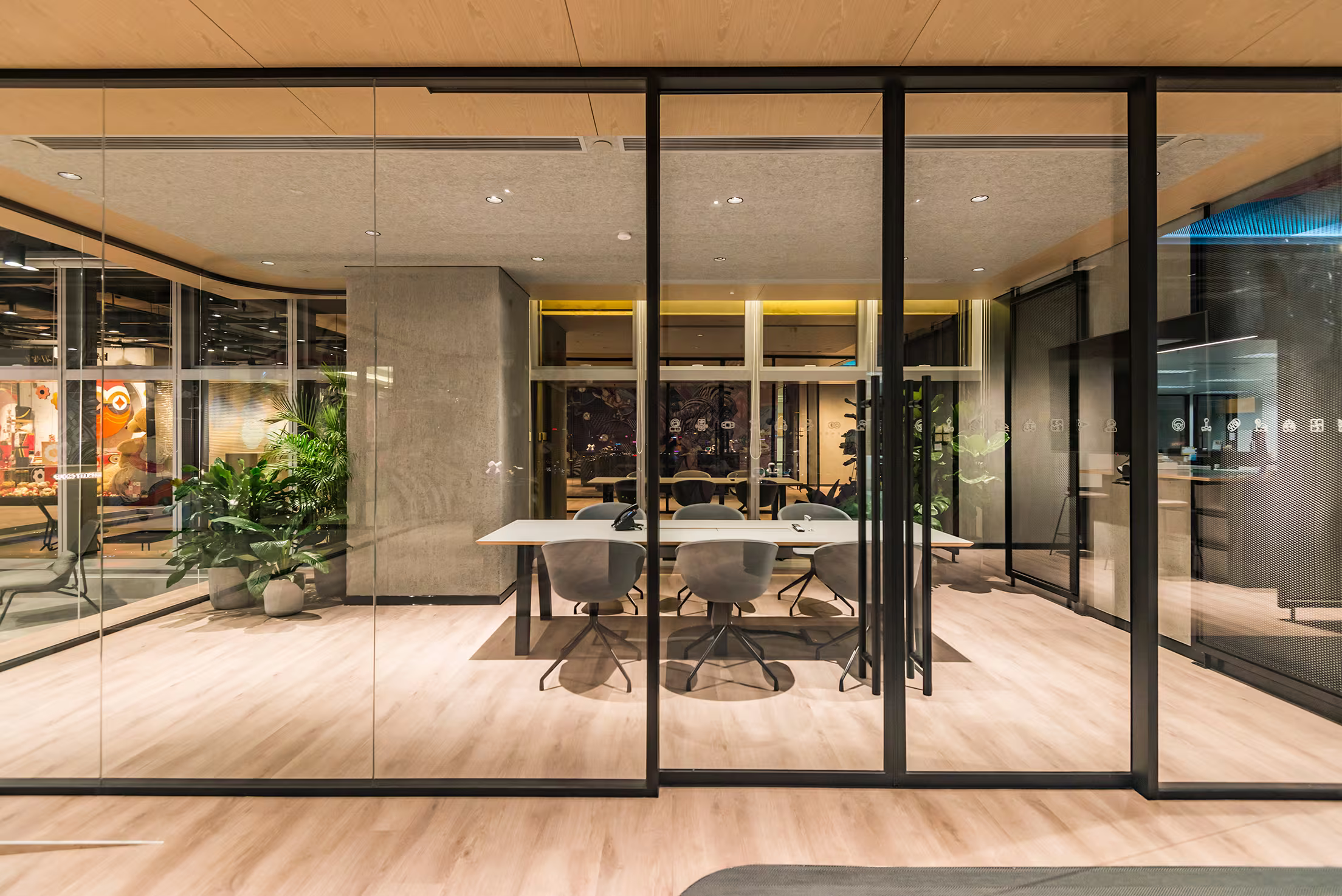 ThreeSixty Group office before renovation showing the original pantry and amenity area prior to Studio X transformation