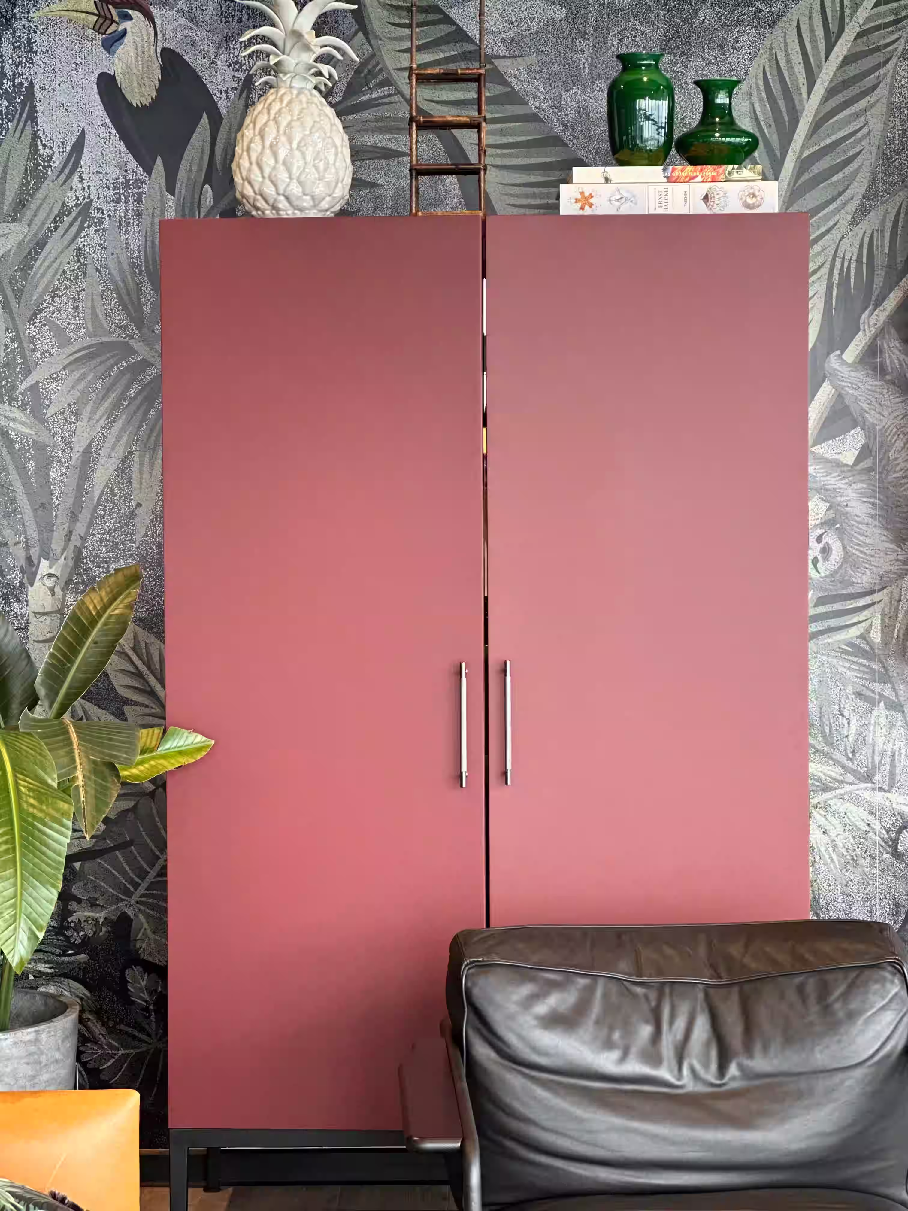 ThreeSixty Group office before renovation showing the original reception and entrance area condition before transformation