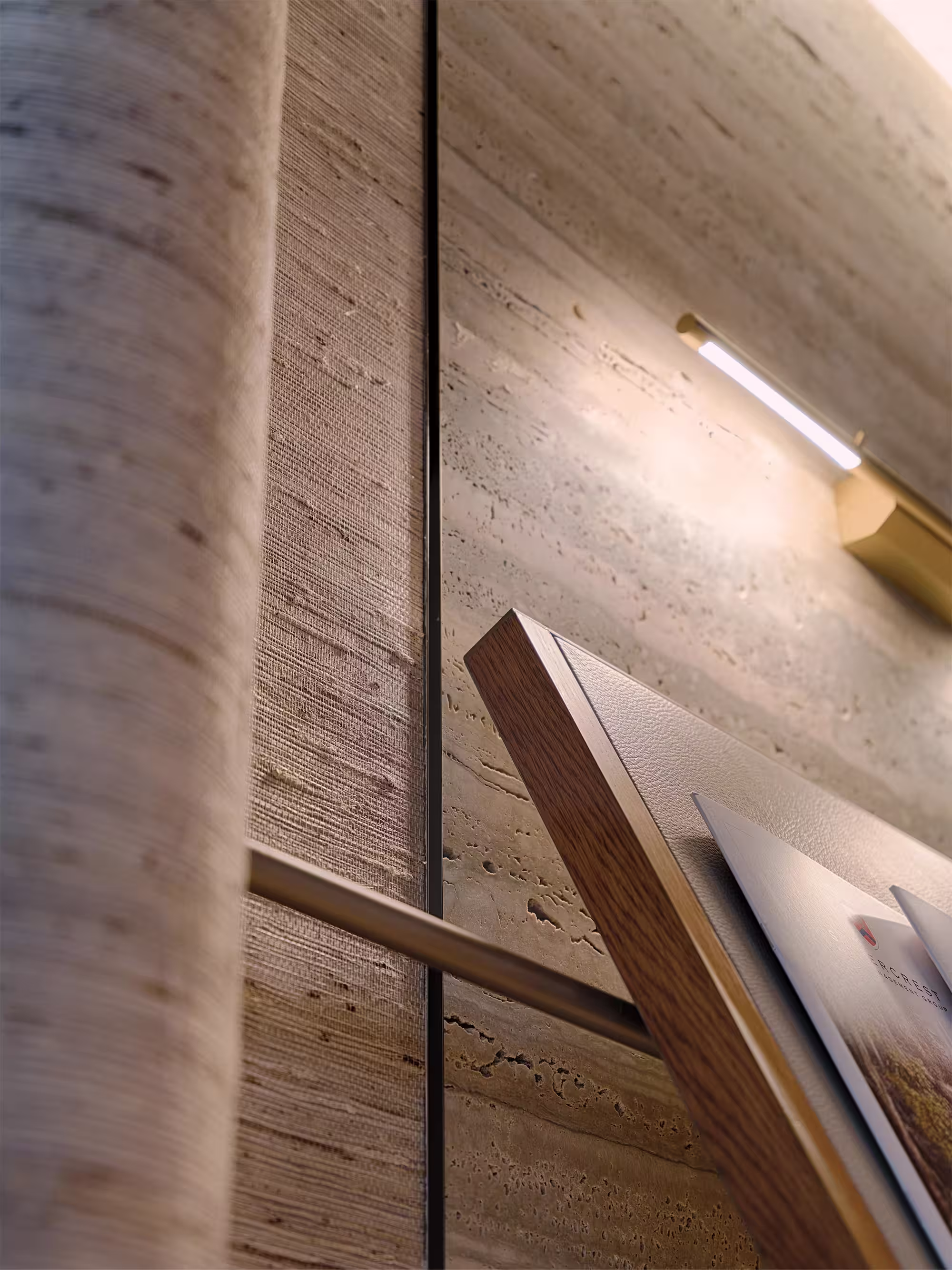 Silvercrest Singapore office back-of-house area with concealed filing, printer station, and operational storage