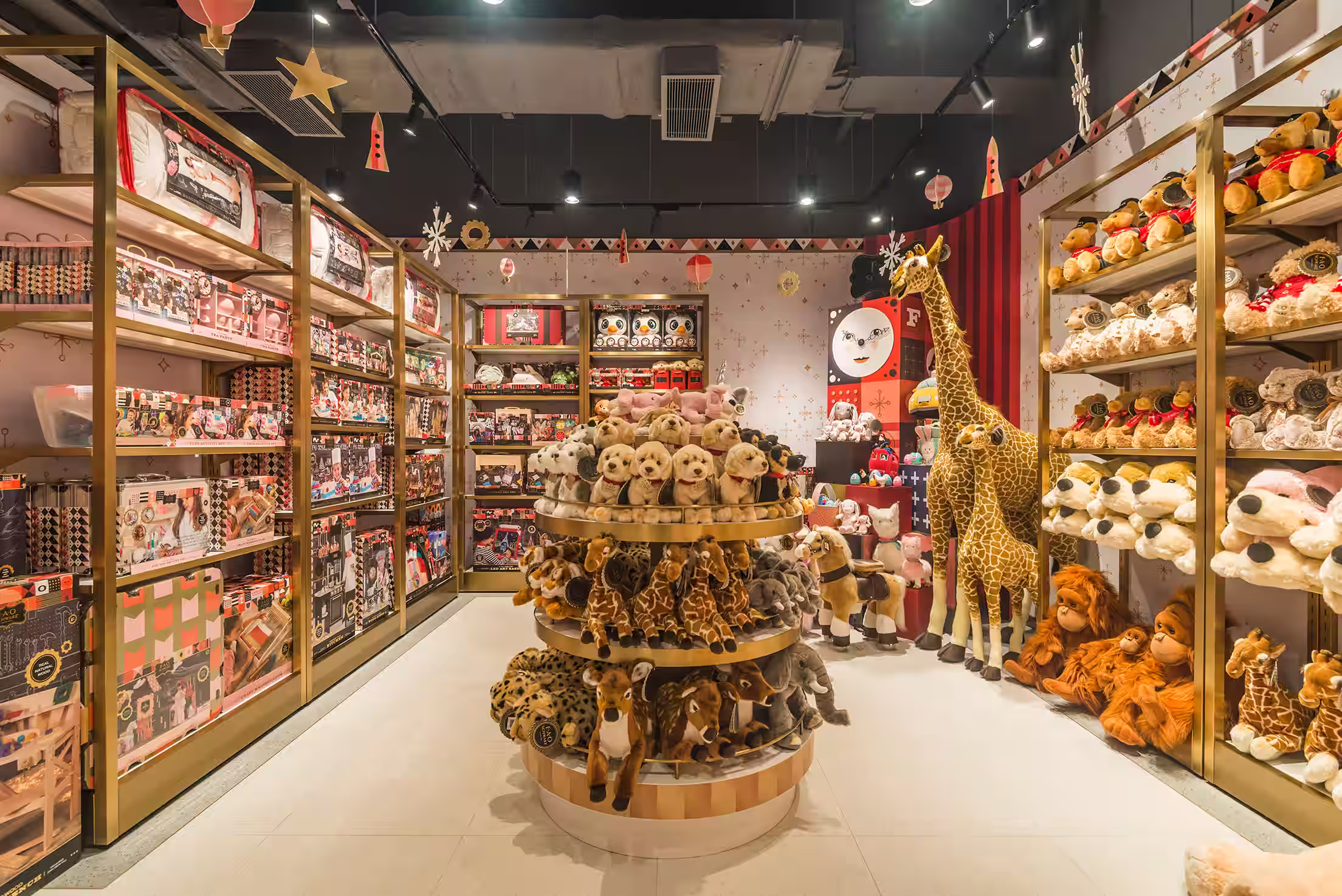FAO Schwarz Hong Kong store play area or interactive zone designed for customer engagement and product demonstration