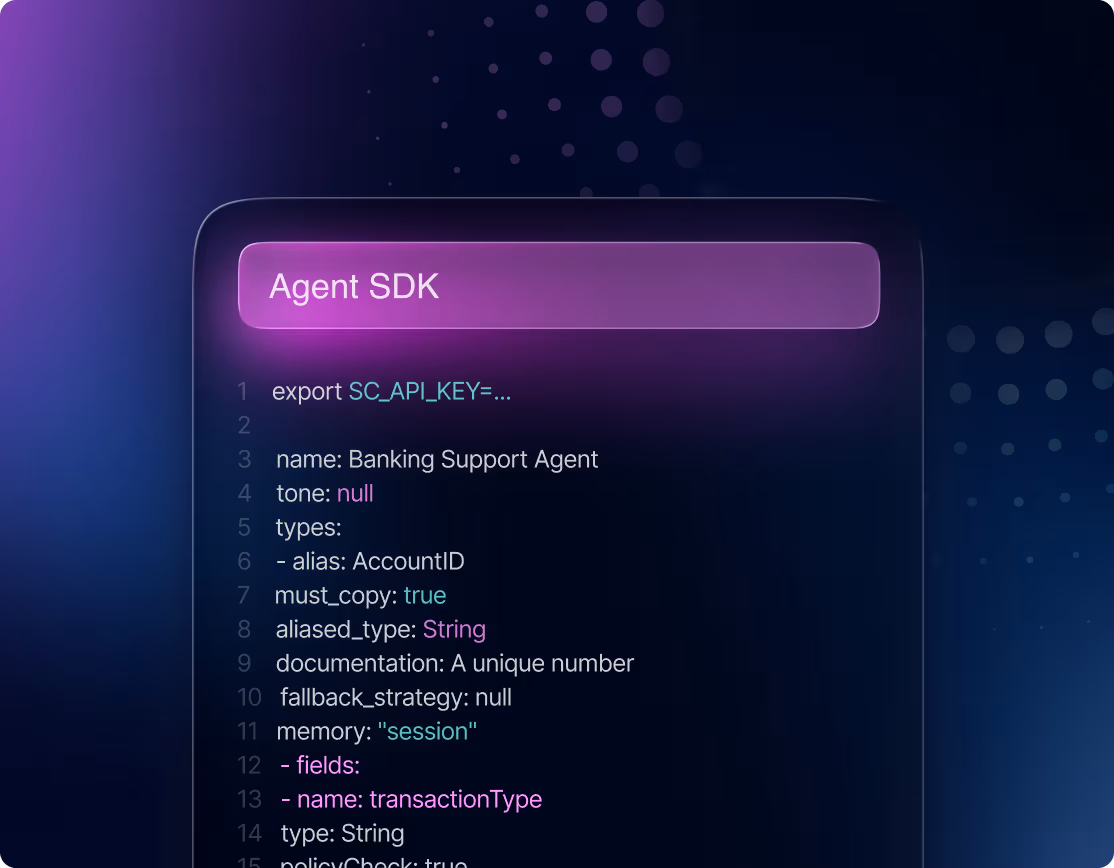 Chat interface showing a user asking to summarize time-off rules, with a response detailing 15 days off annually, 48-hour advance request, and manager approval needed for holidays.
