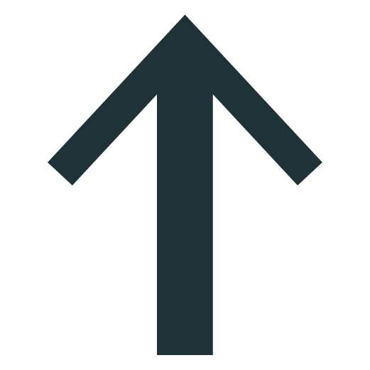 Bold black arrow pointing upward