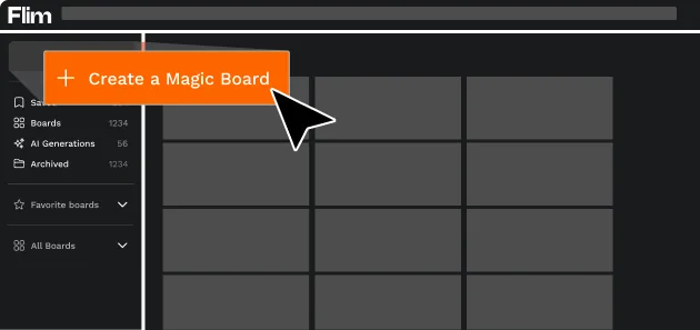 *Access to Magic Board is only for Pro plan - sign up to unlock Pro features. 