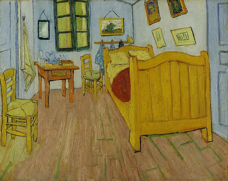 Bedroom in Arles - Vincent van Gogh