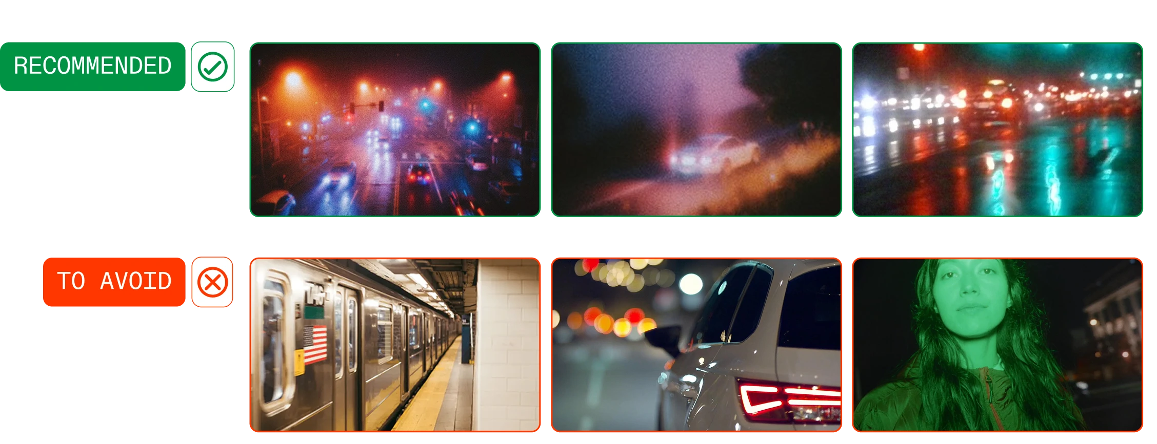 CHOOSE IMAGES THAT SHARE THE SAME VISUAL STYLE