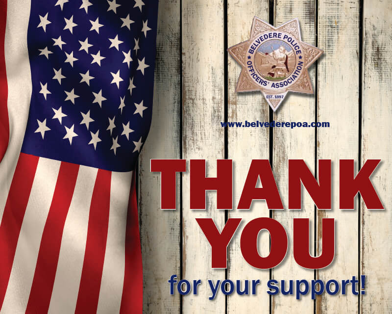 Thank you for your support