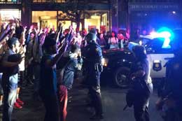 Anti-police brutality protest in Berkeley declared unlawful; 2 arrested