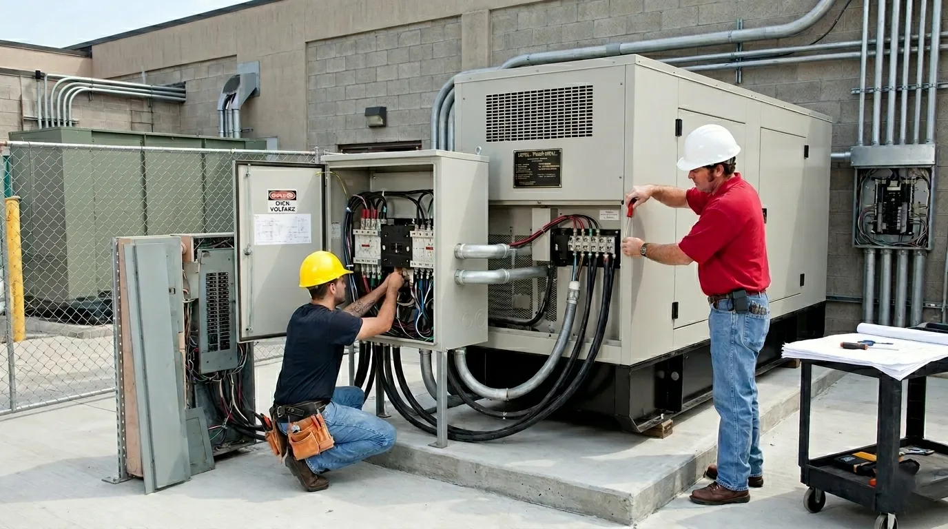 Commercial Generator Installation