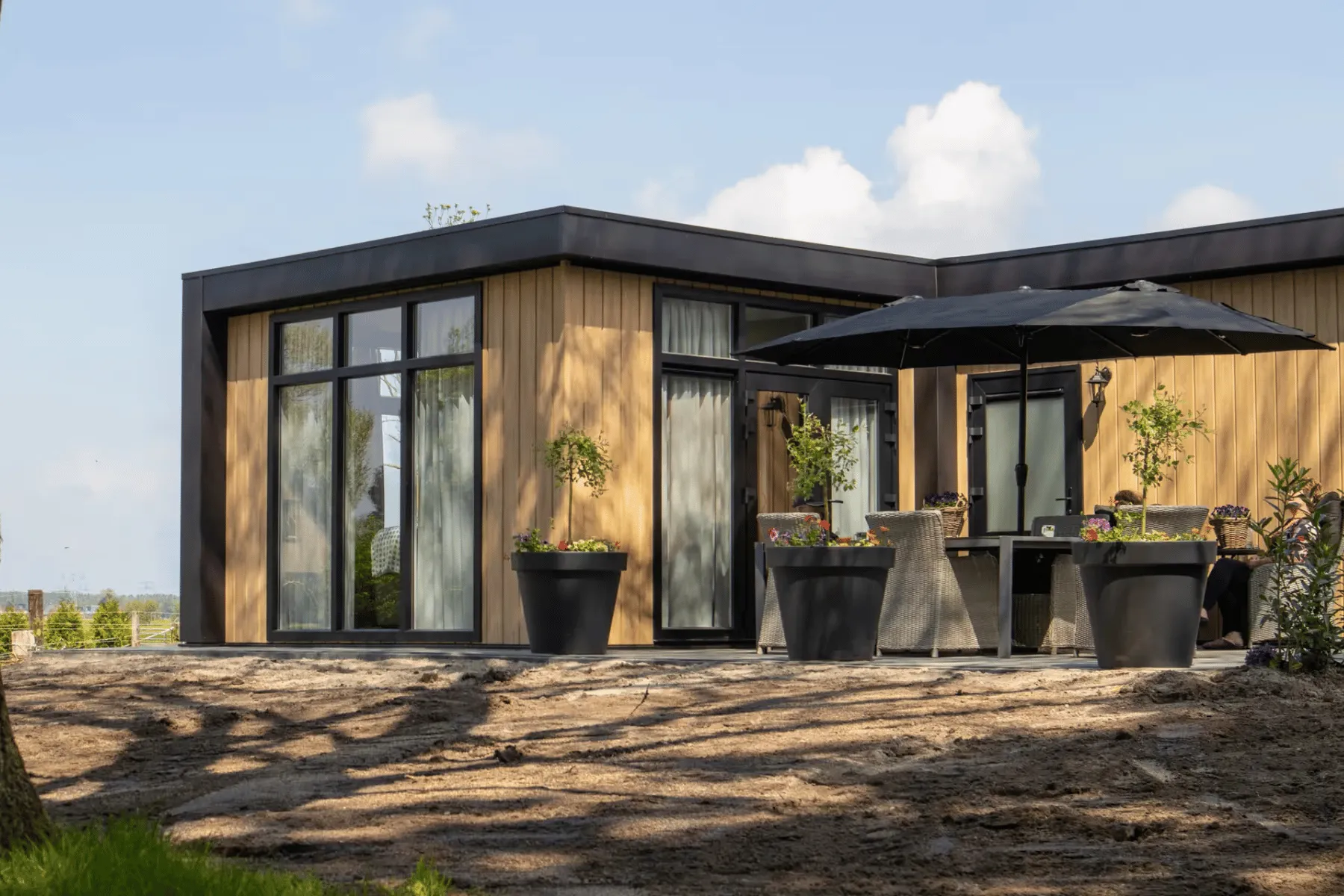 tweede woning in tuin voor uw kind - familiewoning