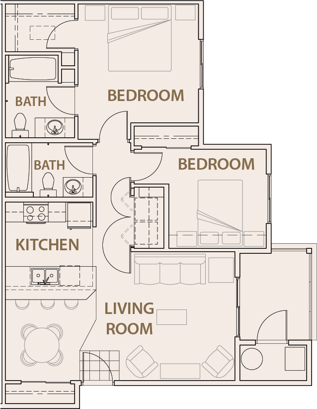 Willow floor plan layout
