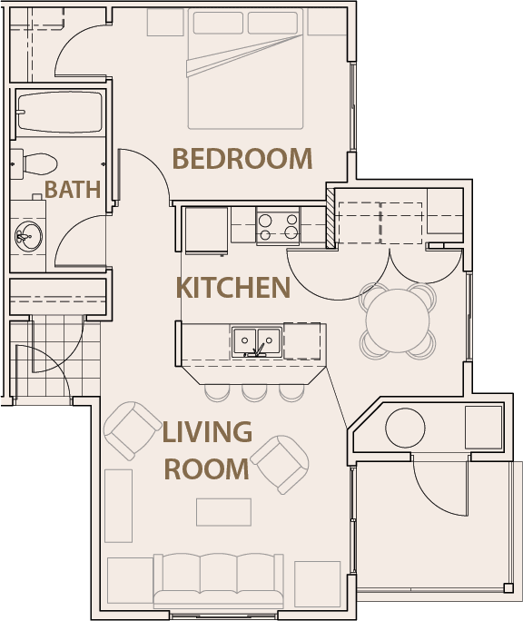 Prairie floor plan layout