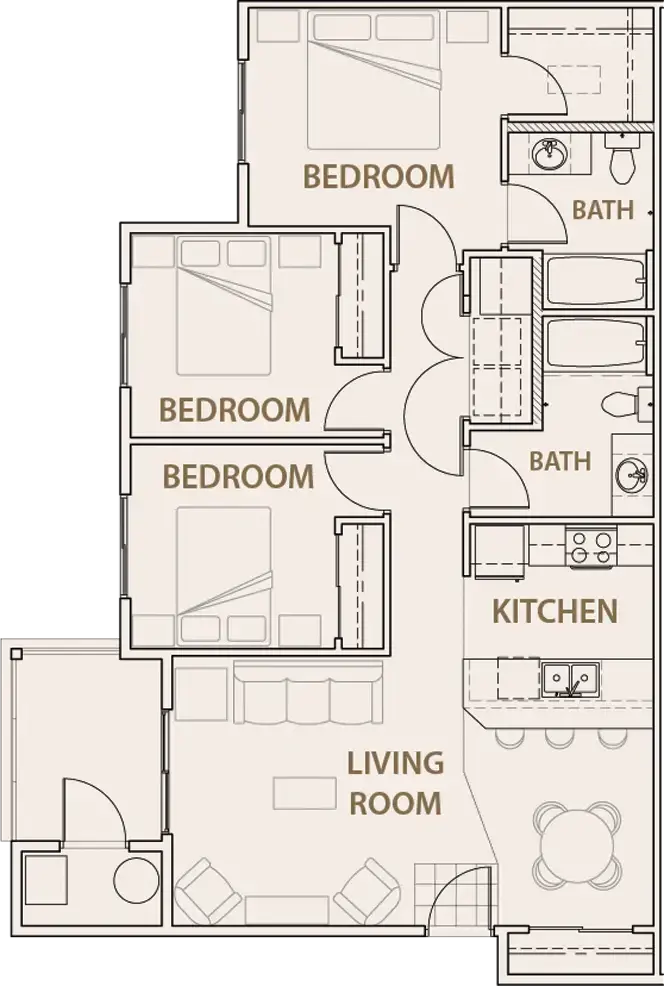 Spruce floor plan layout