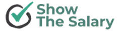 Show The Salary logo with green checkmark and text in black