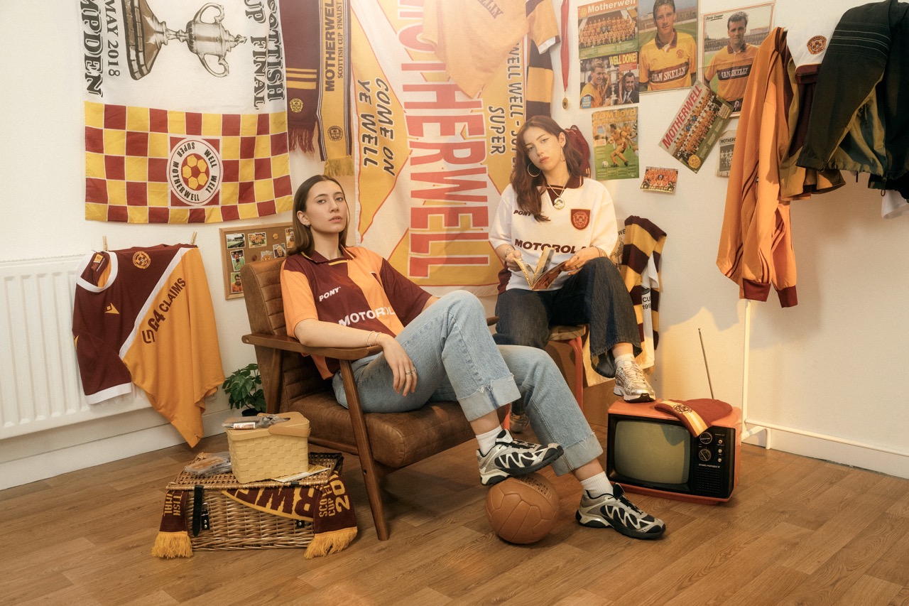 Three models in Motherwell retro kit among 90s memorabilia