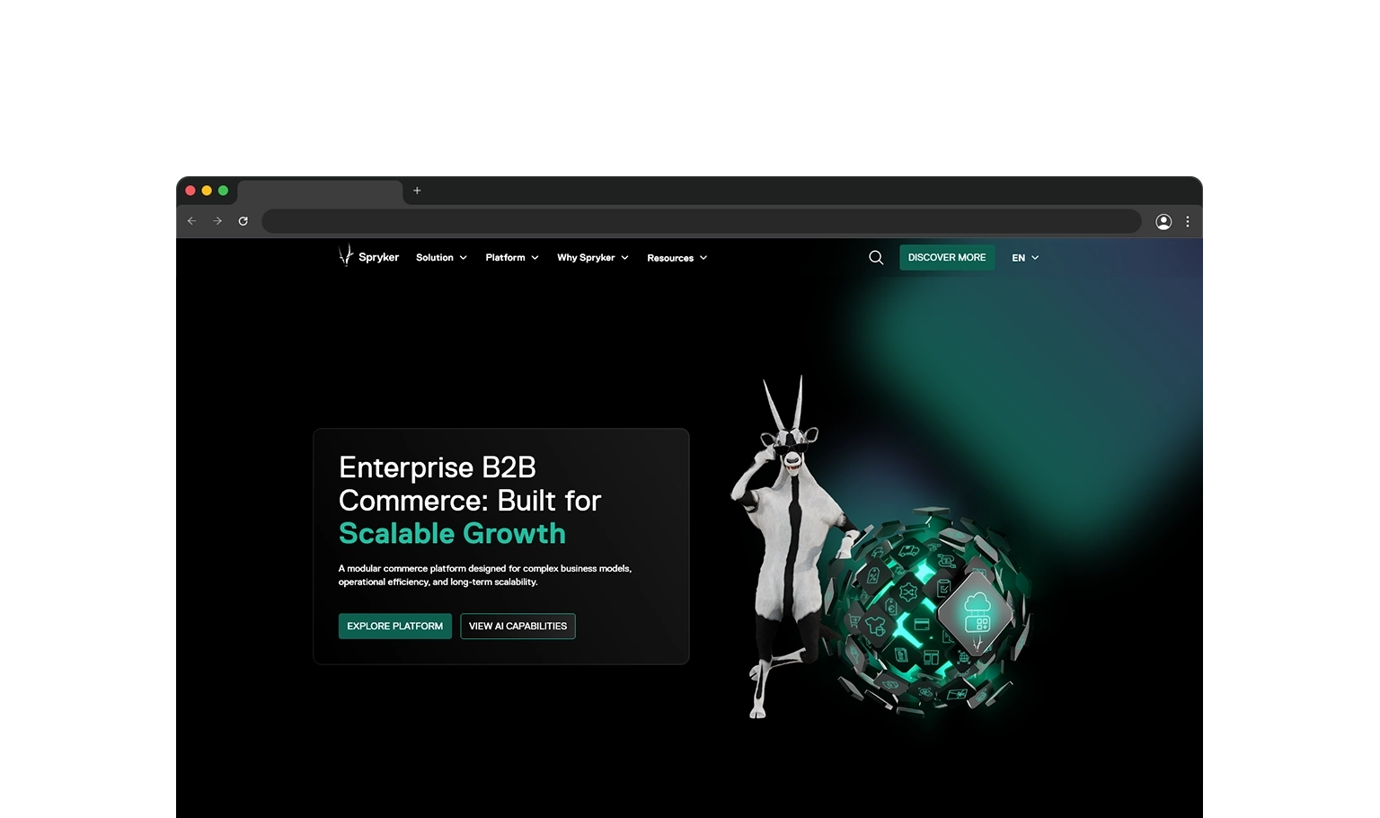 spryker-website-design