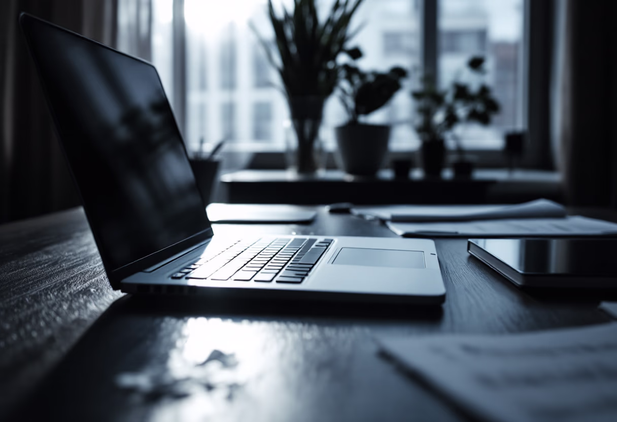 [background image] image of professional workspace setting (for a hr tech)