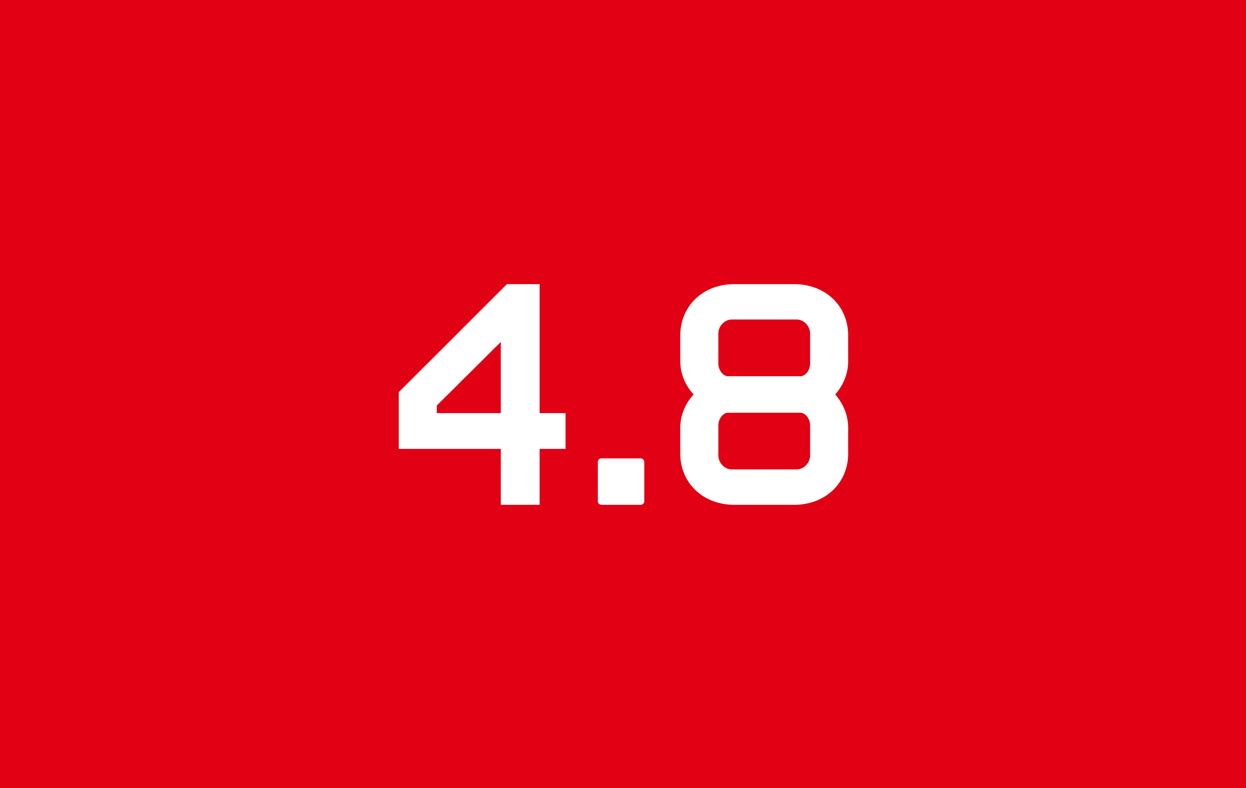 red background, white "4.8"