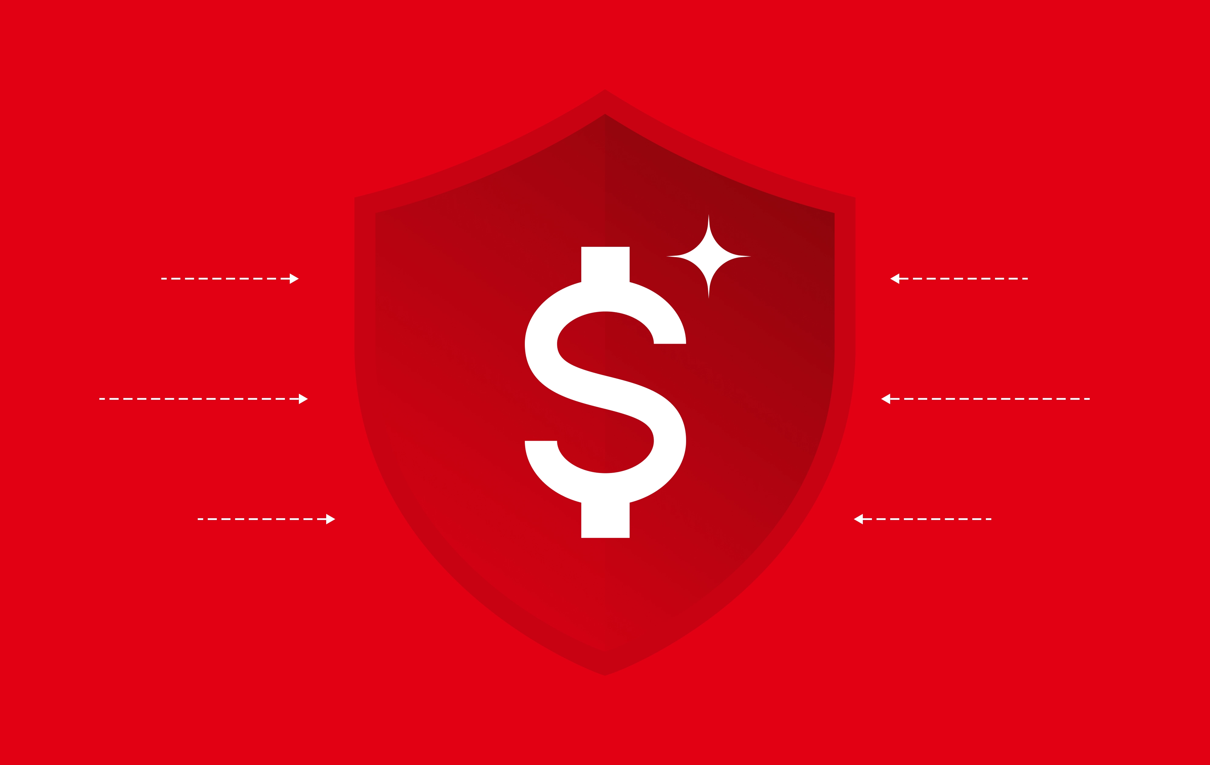 An image of a shield over a dollar sign, signifying the idea of defending your token budget.