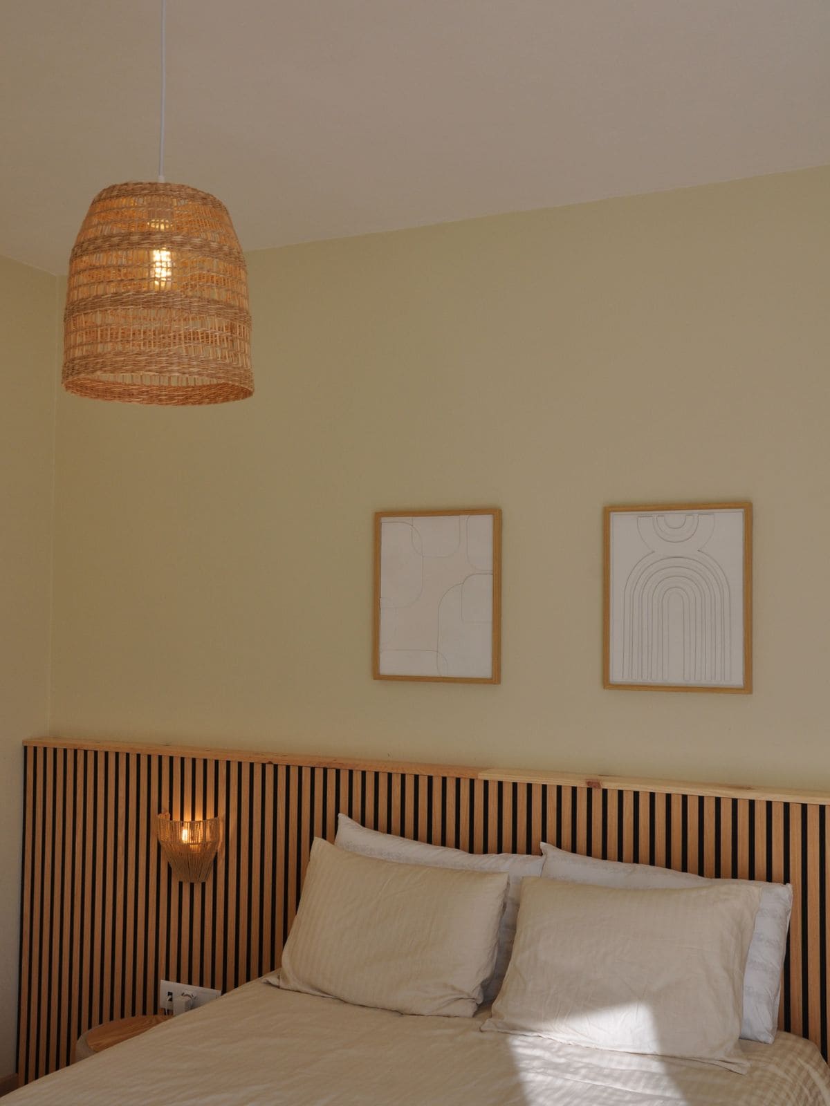 A man sitting in the room in old romantic cottage