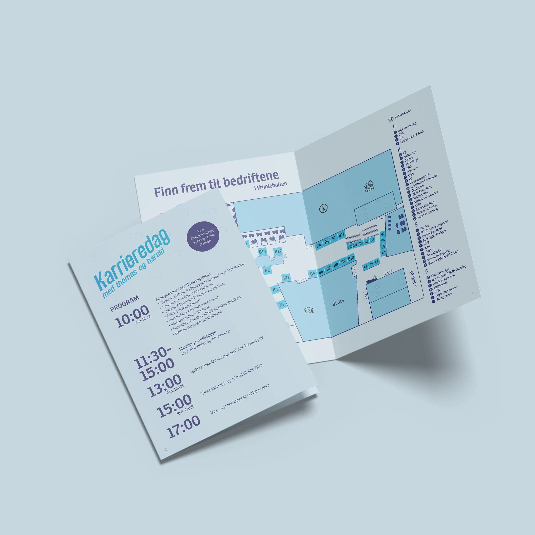 Et samlende visuelt uttrykk for Karrieredagen UiA