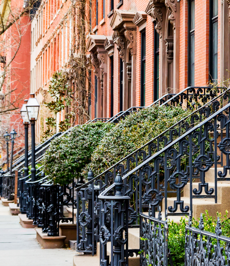 New York APT Building