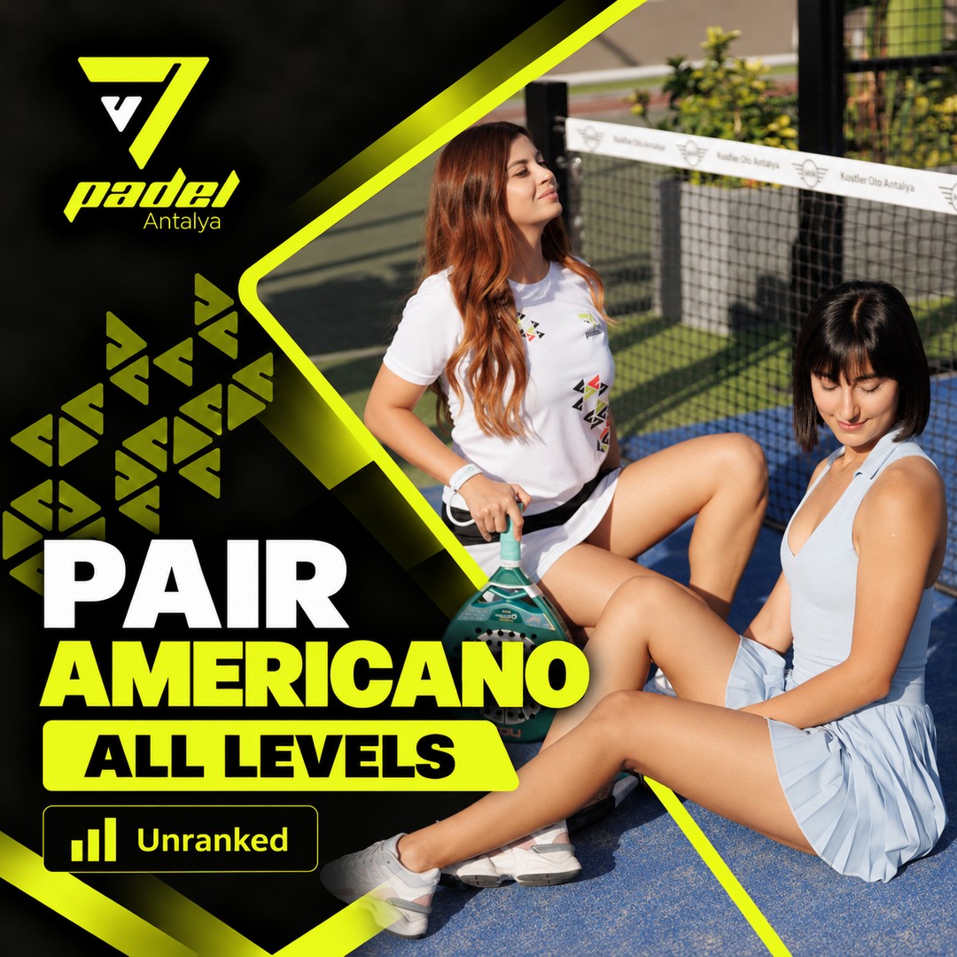 Pair Americano All Levels — V7PADEL Antalya