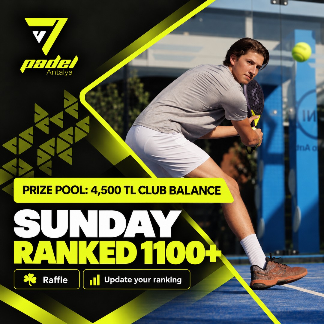 Sunday Ranked 1100+ — V7PADEL Antalya