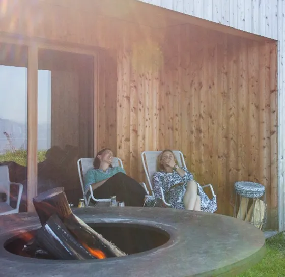 Terrasse panoramique privée avec jardin et grill Ofyr