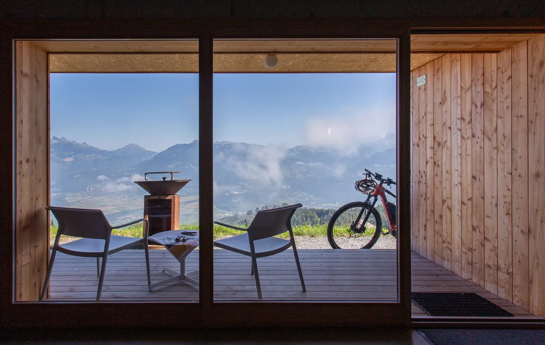 Vue panoramique sur les montagnes