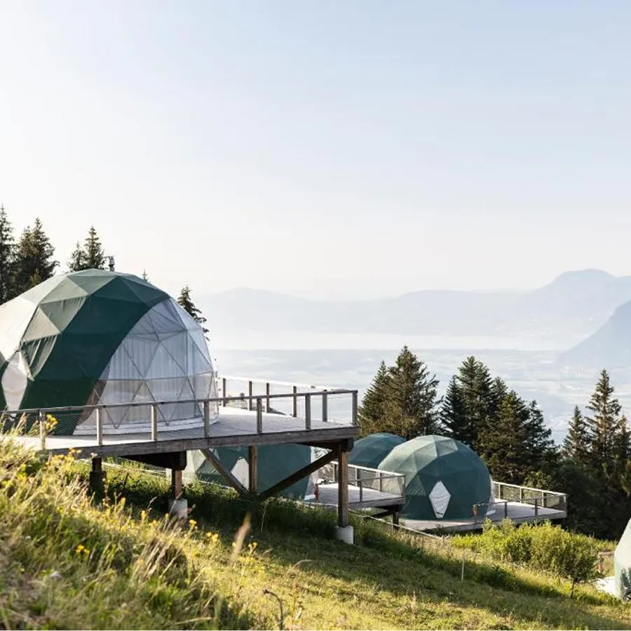Whitepod hôtel en Suisse