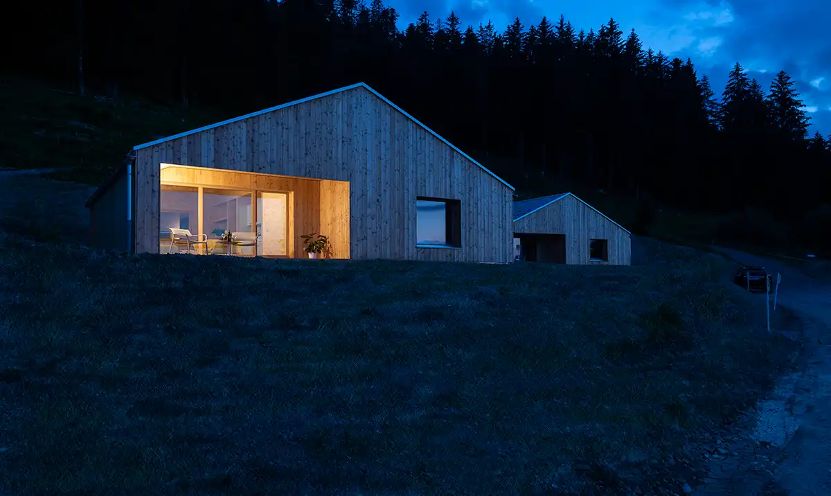 Chalet à la montagne
