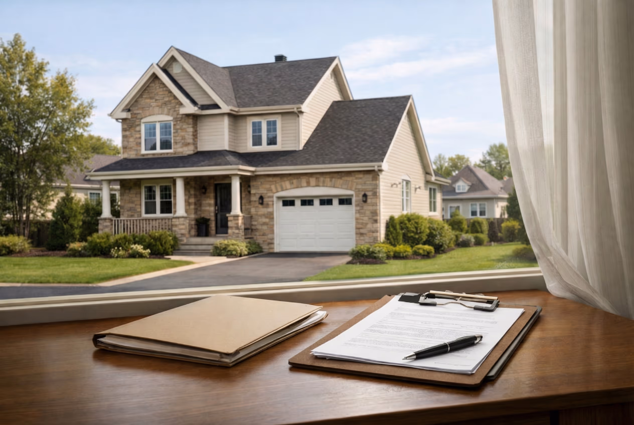 Maison unifamiliale à Châteauguay illustrant le rôle d’évaluation foncière et la stabilité de la valeur municipale pour la période 2025 à 2027.