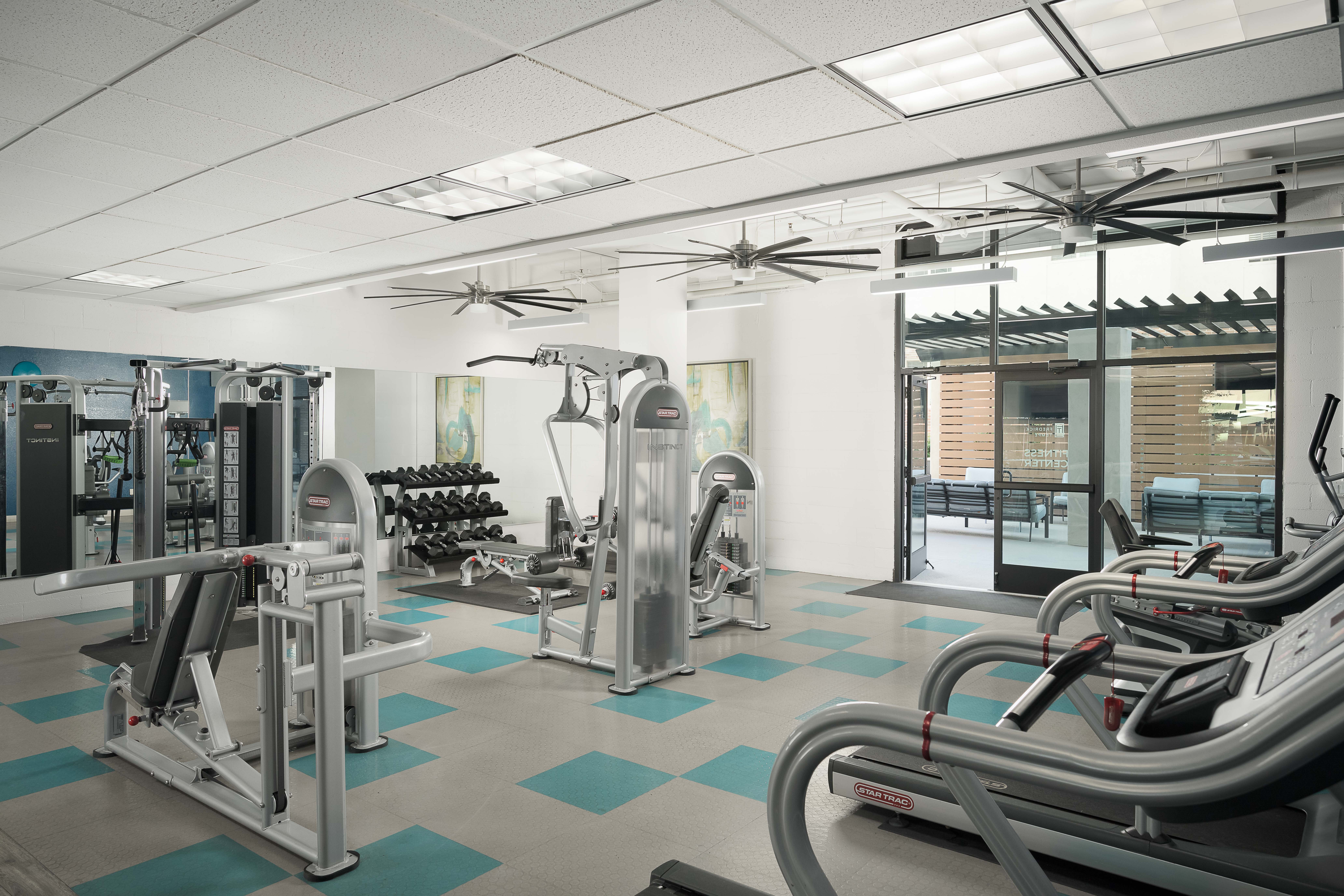 fitness center