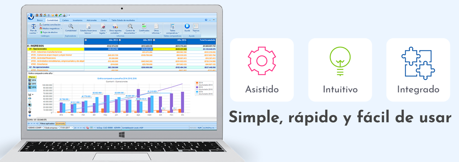 Interfaz de ContaPyme