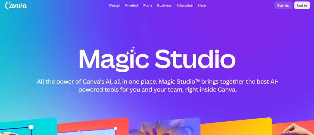 Canva magic studio